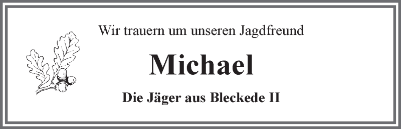 Traueranzeige für Michael Soltau vom 13.06.2015 aus LZ