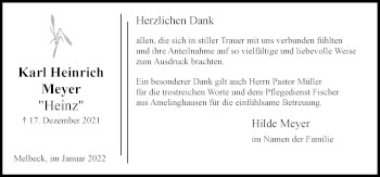Anzeige von Karl Heinrich Meyer von LZ